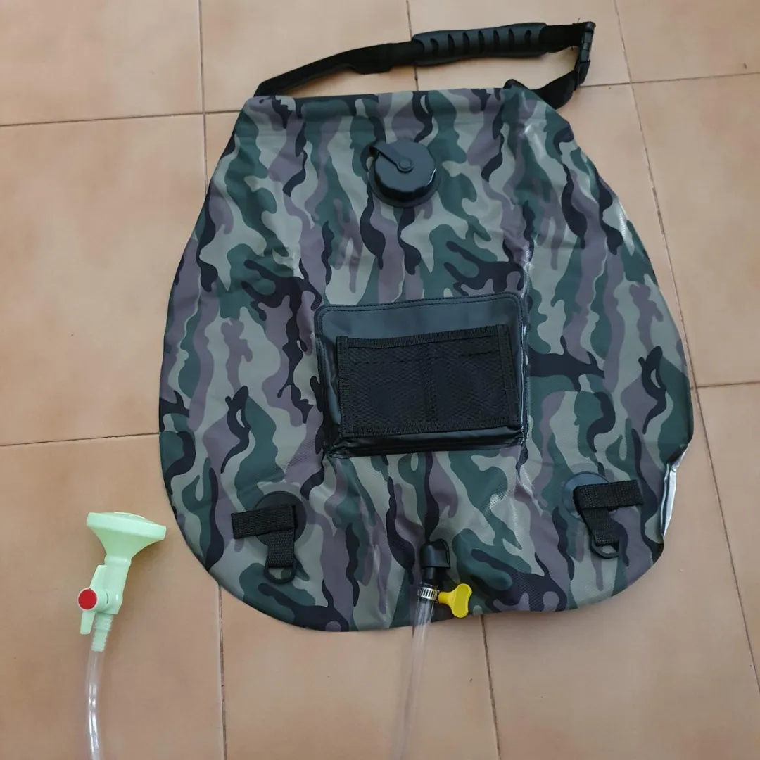 Douche solaire portable pour bord de mer – Eau chaude instantanée en extérieur – Idéale camping et plage – Image 5