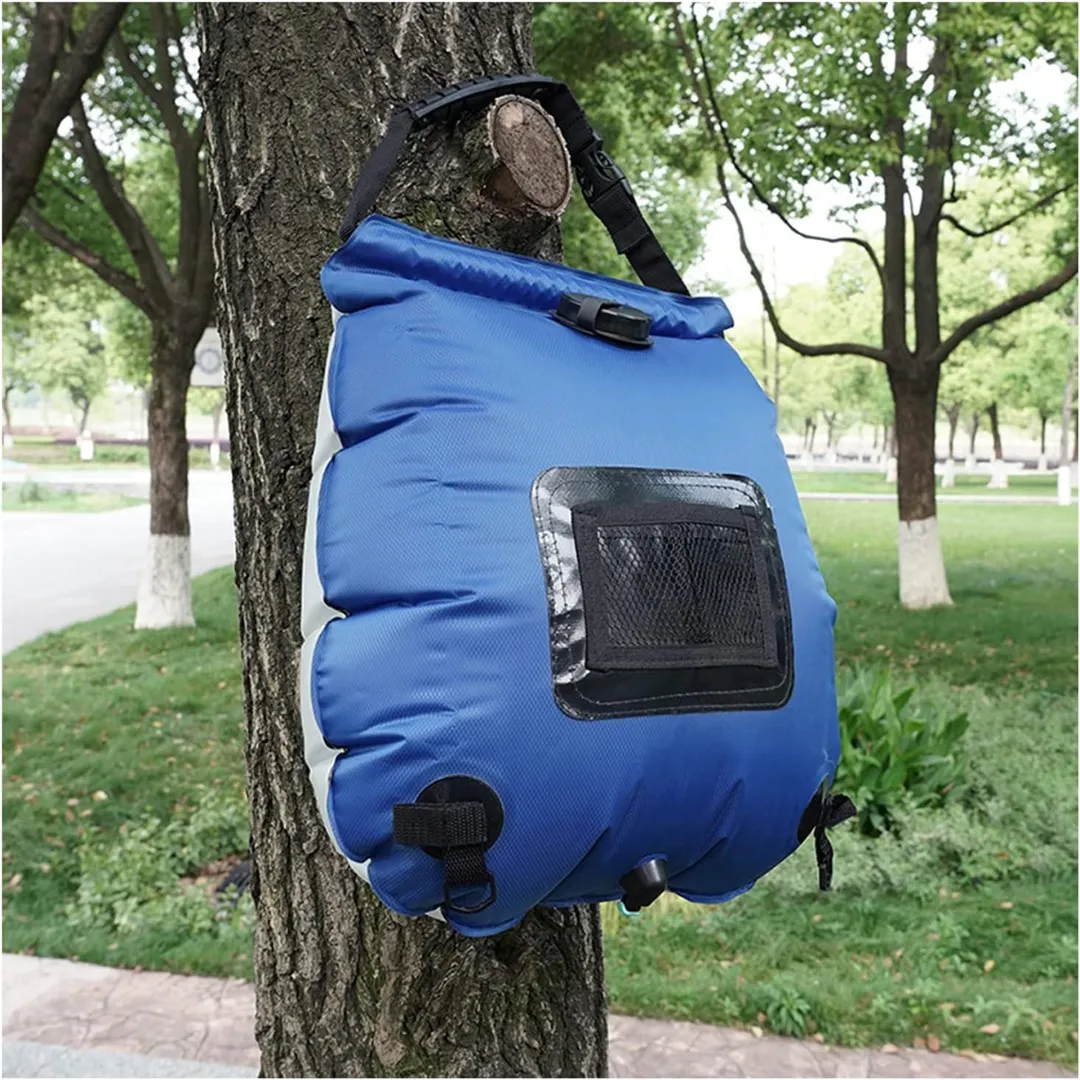 Douche solaire portable pour bord de mer – Eau chaude instantanée en extérieur – Idéale camping et plage – Image 8