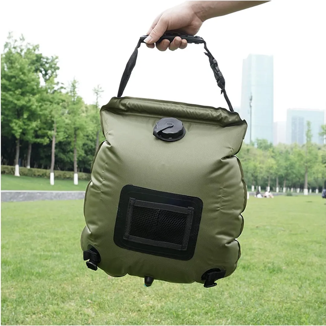 Douche solaire portable pour bord de mer – Eau chaude instantanée en extérieur – Idéale camping et plage – Image 7